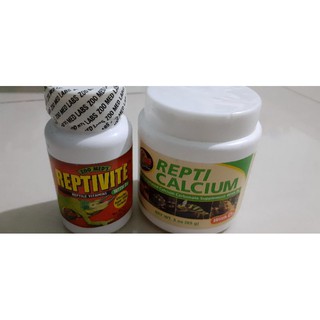 Combo vitamin và canxi cho rồng Nam Mỹ iguana