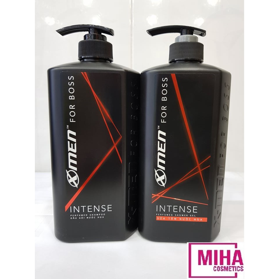 Sữa Tắm Hoặc Dầu Gội XMen For Boss Intense 650g