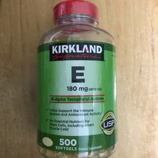 Vitamin E Kỉkland Mỹ 400IU 500 viên