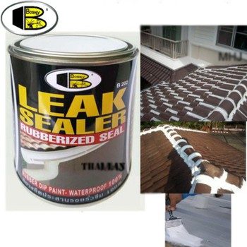 Sơn Phủ Cao Su Chống Dột Chống Thấm Leak Sealer Bosny B202 -Che Phủ Rò Rỉ Vết Nứt Mái Nhà, Máng Xối-vanphongpham.baolinh