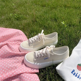 Giày Ulzzang trơn đế độn basic