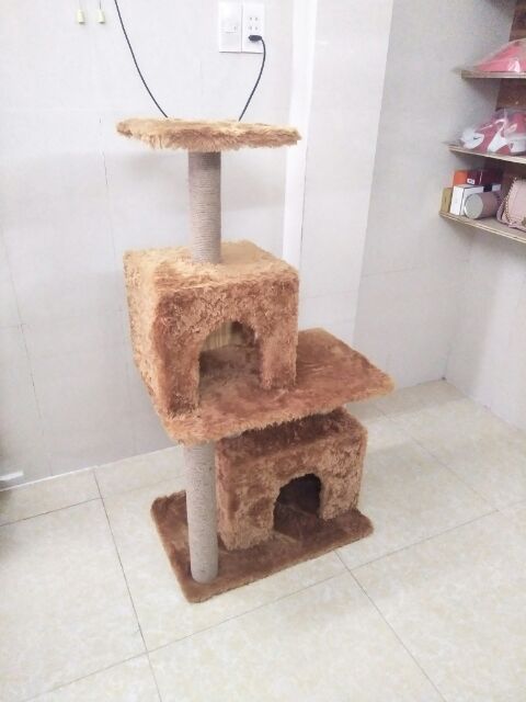 CATTREE - TRỤ CÀO MÓNG CHO MÈO - NHÀ CÂY CHO MÈO - BÀN CÀO MÓNG CHO MÈO