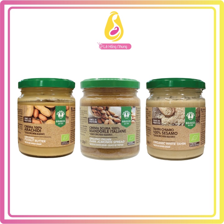Bơ đậu phộng, bơ hạnh nhân, bơ hạt vừng hữu cơ ProBios