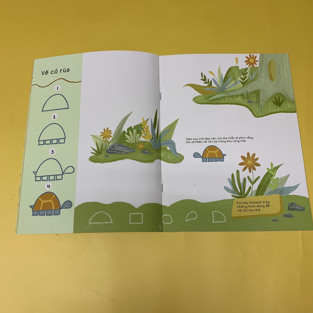 Sách - Từng bước học vẽ sáng tạo với hình khối - Crabit Kidbooks