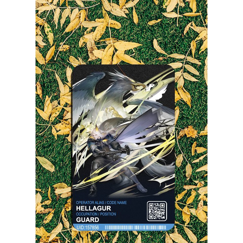Thẻ bài custom card Arknights - Arknight để sưu tầm tự chọn Hellagur e2 V2