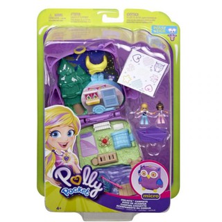 Polly Pocket cắm trại cùng Cú Tím GKJ47/FRY35
