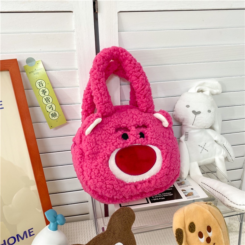 [ CÓ SẴN ] Túi xách mini Gấu dâu Lotso cute