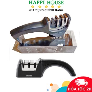 Dụng Cụ Mài Dao, Kéo Lock&Lock CKK113 207*46*74mm, CKK112 245*53*72mm - Hàng Chính Hãng - Happi House