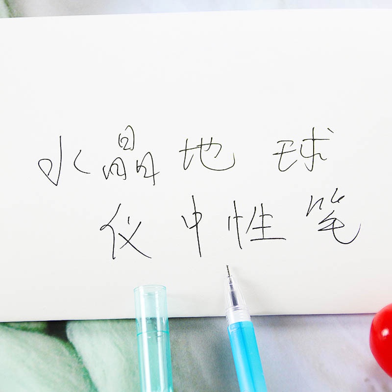 Bút Mực Gel Màu Đen Thiết Kế Sáng Tạo Cho Học Sinh / Văn Phòng