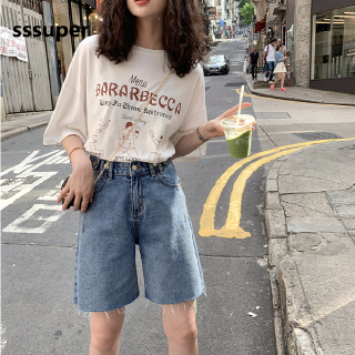 Quần shorts jean nữ Ulzzang Quảng Châu