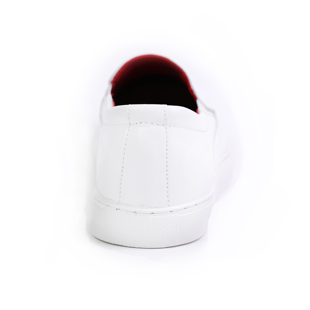 Giày Slip On Nam Aroti Đế Khâu Chắc Chắn Phong Cách Đơn Giản Màu Trắng - M498-TRANG(VT)-Kèm Vòng Tay Phong Thủy | BigBuy360 - bigbuy360.vn