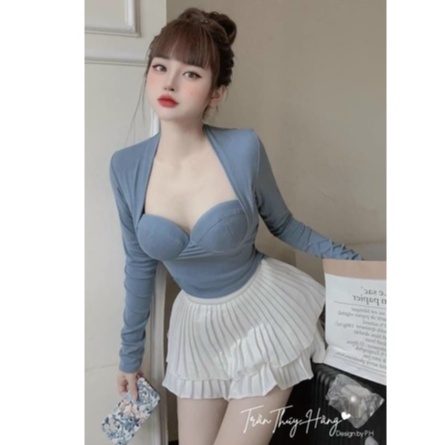 Áo Cúp ngực cổ xinh hàng đẹp nhiều màu hàng đẹp
