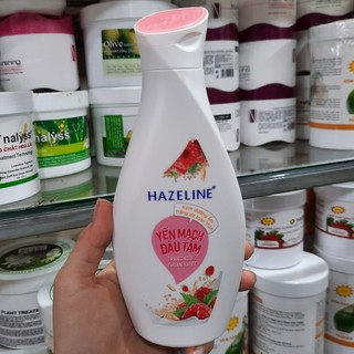 Sữa dưỡng thể dưỡng ẩm Hazeline Yến mạch và dâu tằm 230ml ko
