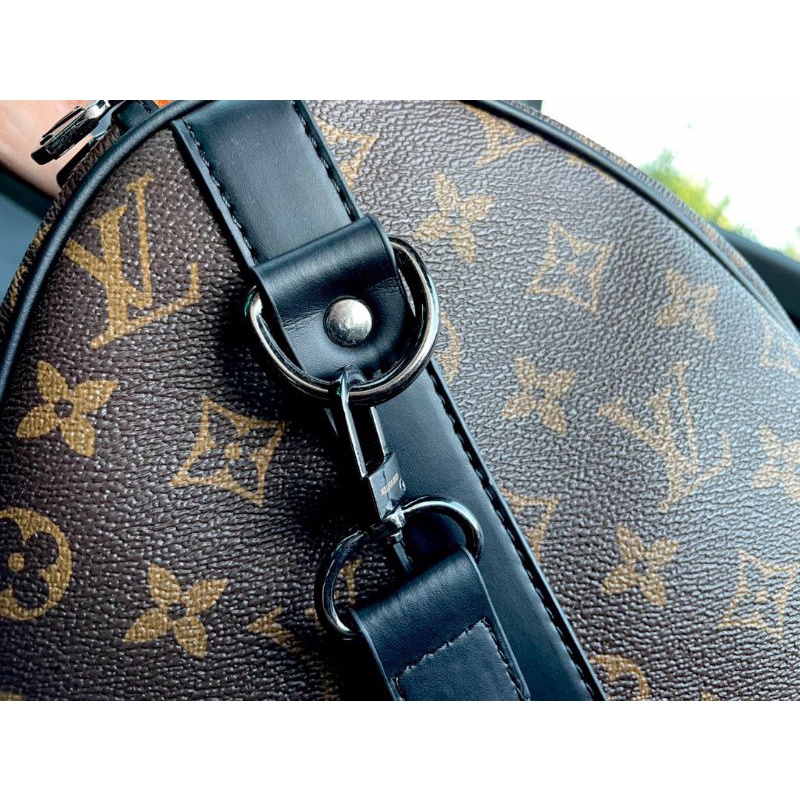 Túi du lịch LV KEEPALL sz50x29 họa tiết hoa mono chất da dày dặn bản chuẩn đẹp