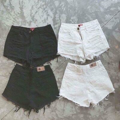 [Mã FAMAYWA giảm 10K đơn 50K] QUẦN SOOC BÒ RÁCH TUA RUA 2 MÀU CHO NỮ | BigBuy360 - bigbuy360.vn