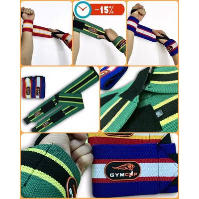 Quấn cổ tay loại 1 cao cấp - Đai Bảo Vệ Cổ Tay tập Gym ,tập tạ cao cấp 3 màu chính hãng nhập QCT-888