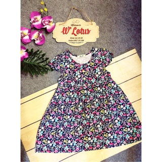 Váy tay ngắn H&M cho bé gái. Chất mát