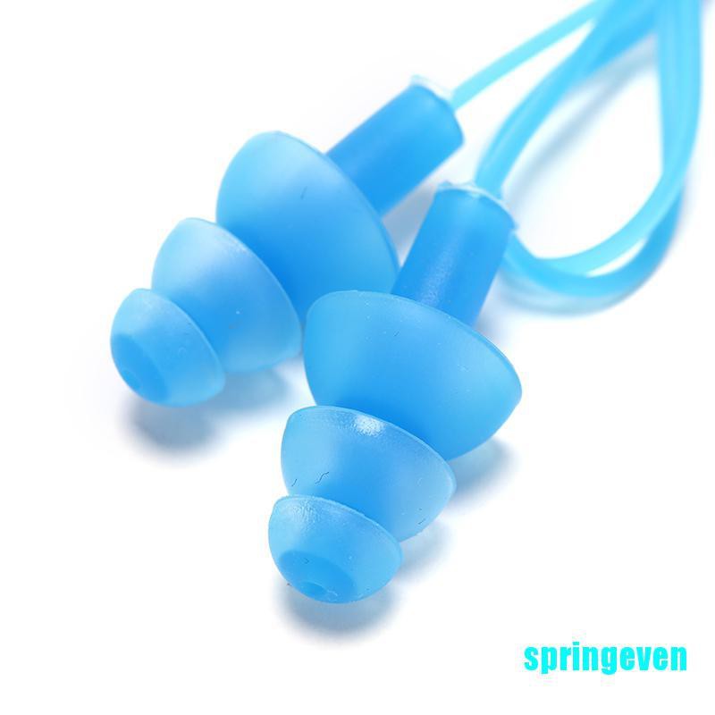 Nút Bịt Tai Bằng Silicone Tiện Dụng Khi Đi Bơi