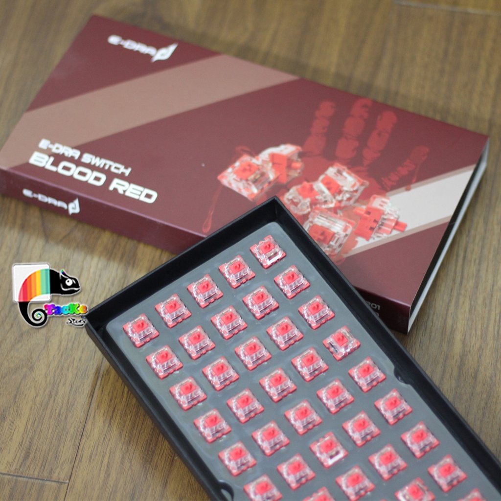 Switch bàn phím cơ E-Dra Switch Red/Brown EKS7200 EKS7201 I Công tắc bàn phím cơ Switch Edra