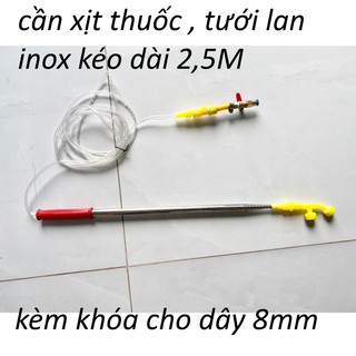 cần xịt thuốc tưới lan có khóa