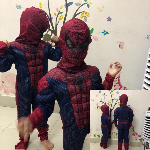 Quần áo siêu nhân cho bé hóa trang halloween Herokids COSPLAY21XX