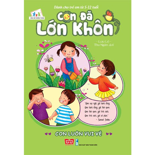 Sách - Con đã lớn khôn (Con luôn vui vẻ) - 55k