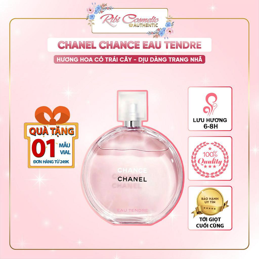 Nước Hoa Nữ Chà Neo Chance Tendre Edt Nữ Tính Thanh Lịch Nhẹ Nhàng Ribicosmetics