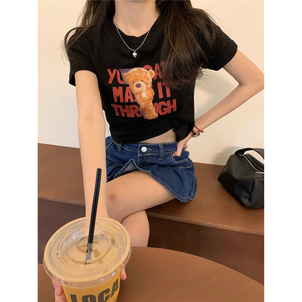 Áo Croptop Tay Ngắn Tiger.86 CR25