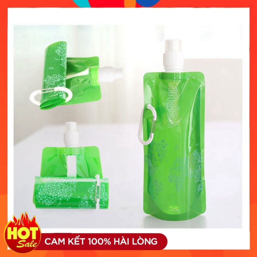 Túi nước gấp cầm tay Vapur, thân thiện với môi trường, phù hợp với hoạt động thể thao 7720 AQ Kids store