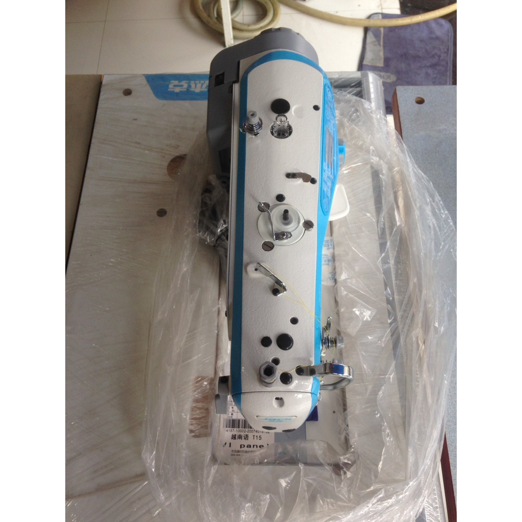 MÁY MAY 1 KIM ĐIỆN TỬ JACK A3 MỚI 100% NGUYÊN THÙNG CHÂN BÀN ĐẦY ĐỦ