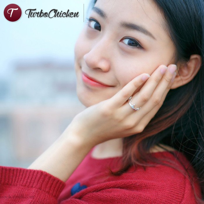 T⋄ Simple Fashion Women Crown Rings Solid Color Plated Gold Silver Alloy Ring Ladies Wedding Jewelry