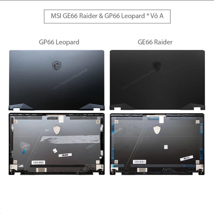Thay vỏ laptop MSI Gaming GE66 Raider GP66 Leopard