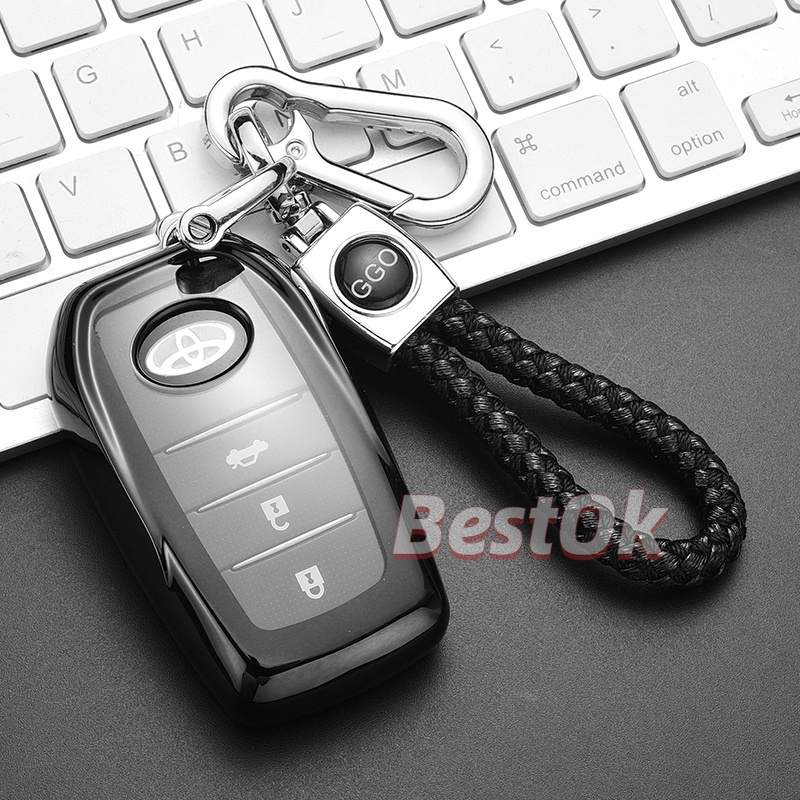 Vỏ Bảo Vệ Chìa Khóa Xe Hơi toyota Innova Fortuner Hilux RAV4 Camry Hiac Corolla Bằng TPU
