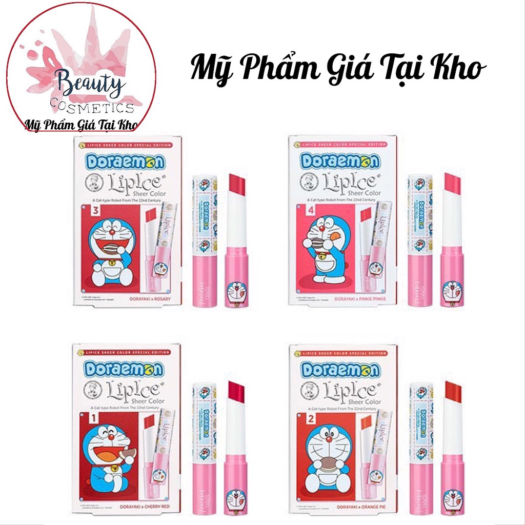 (NEW HOT) Son dưỡng có màu Doraemon x LipIce Sheer Color 2.4g
