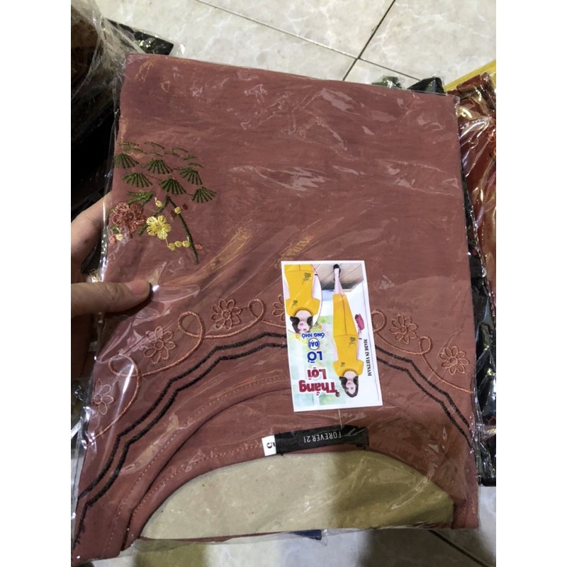 Đồ bộ trung niên vải đũi