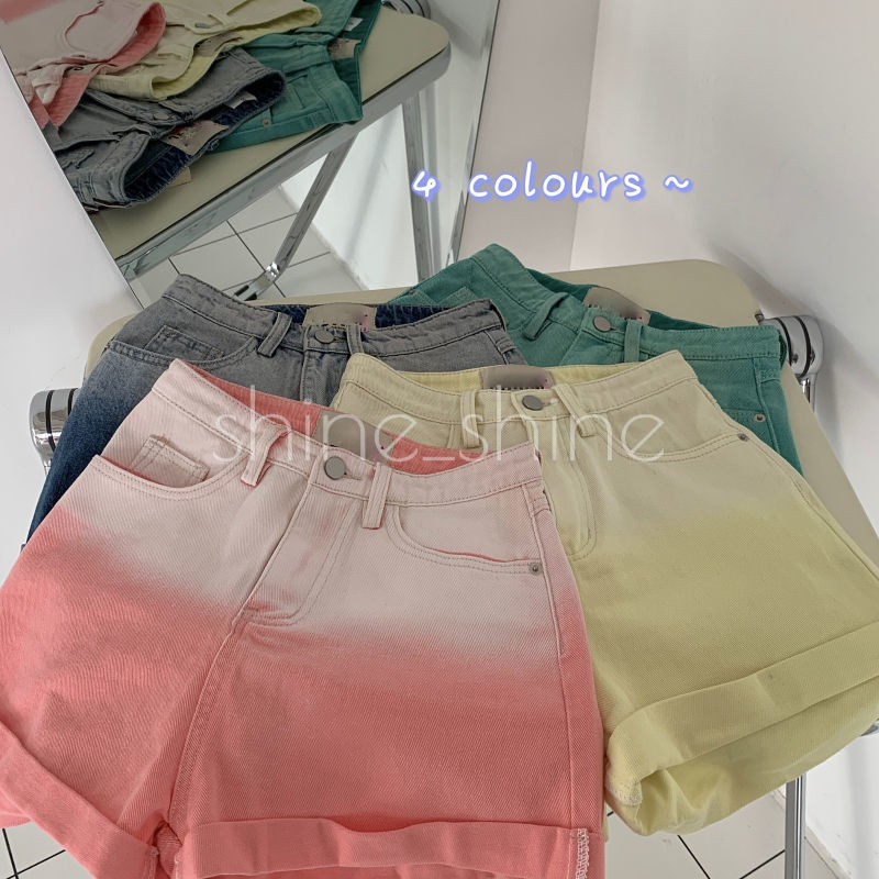 Quần Short Denim Nữ Lưng Cao Ống Rộng Thời Trang Hè 2021 | BigBuy360 - bigbuy360.vn