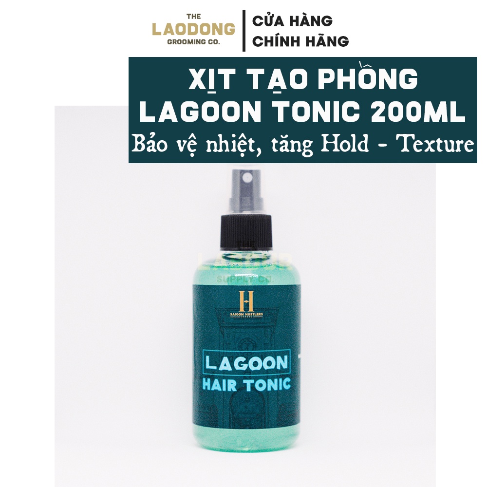 [CHÍNH HÃNG] Xịt tạo phồng Saigon Hustlers Pre Styling Lagoon Hair Tonic 200ml