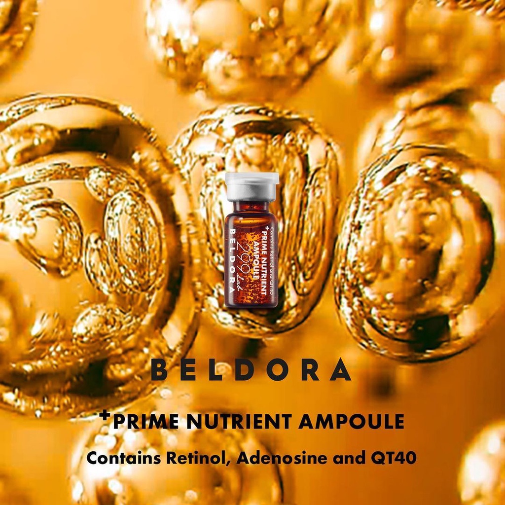 Siêu Tinh Chất Retinol Trẻ Hoá Tái Tạo Da Beldora 299 Prime Nutrient Ampoule 2.5ml