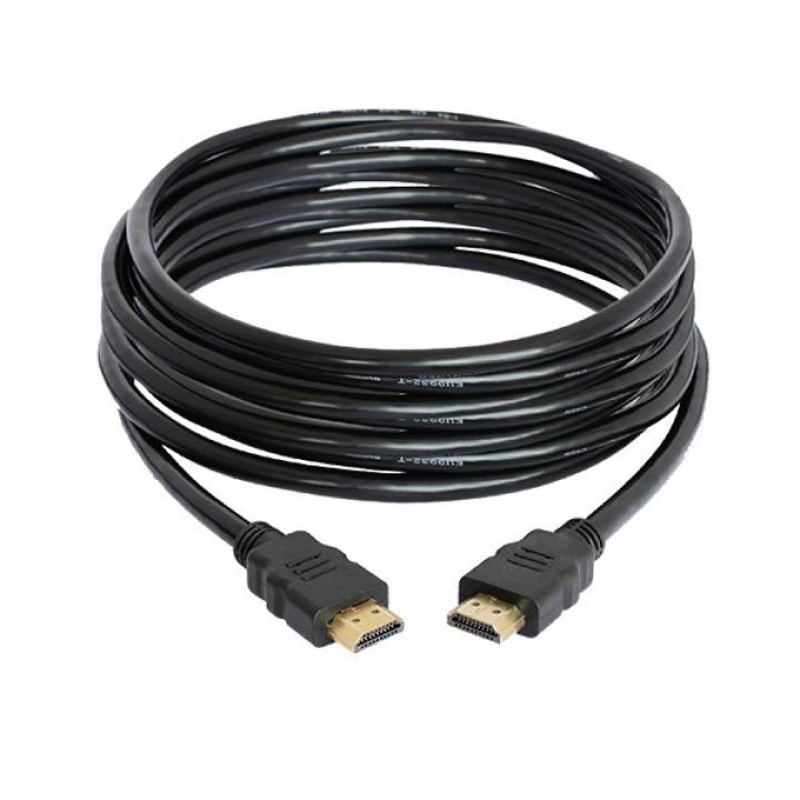 Dây Cáp Hdmi Dai 1.5M Tròn Đen - Dây Cáp Kết Nối Cổng Hdmi 2 Đầu Tốt Chống Nhiễu Xịn Chất Luong Cao