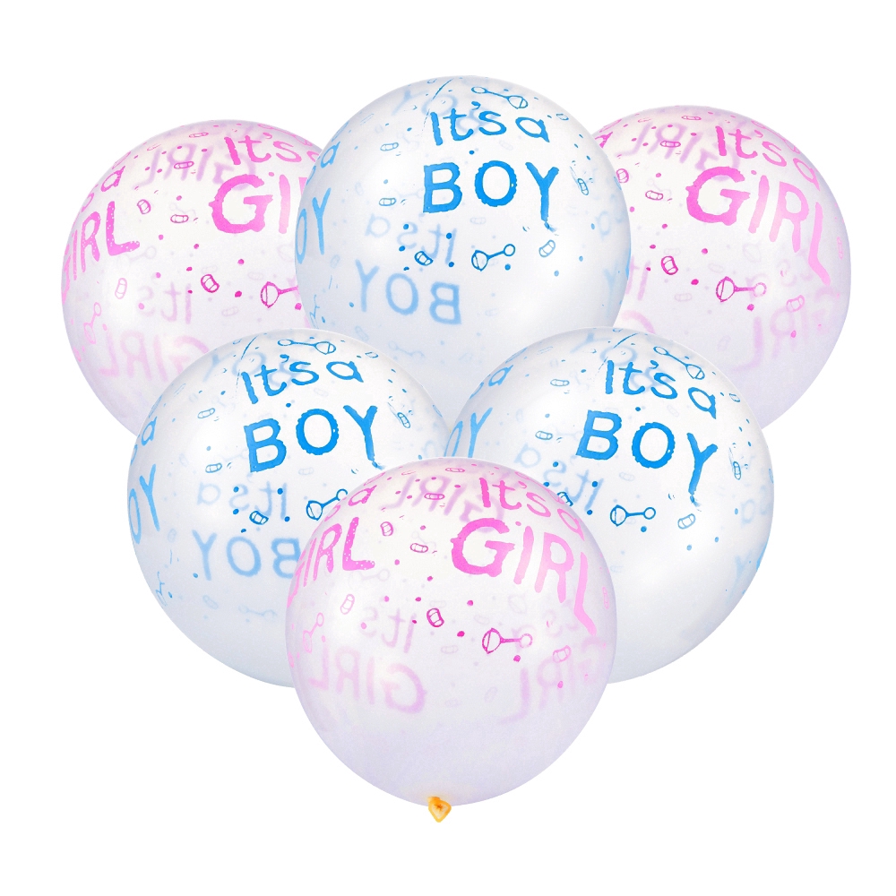10 / 15 bong bóng trang trí in chữ It 's A Boy / It 's A Girl