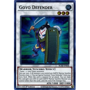 Thẻ bài Yugioh - TCG - Goyo Defender / BLAR-EN058'