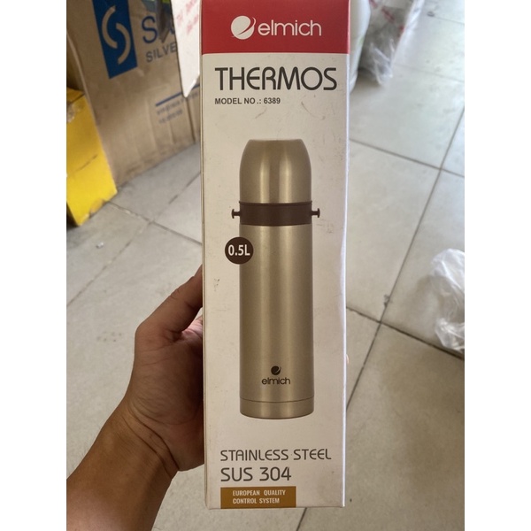 Bình giữ nhiệt Thermos Elmich (quà tặng enfa)