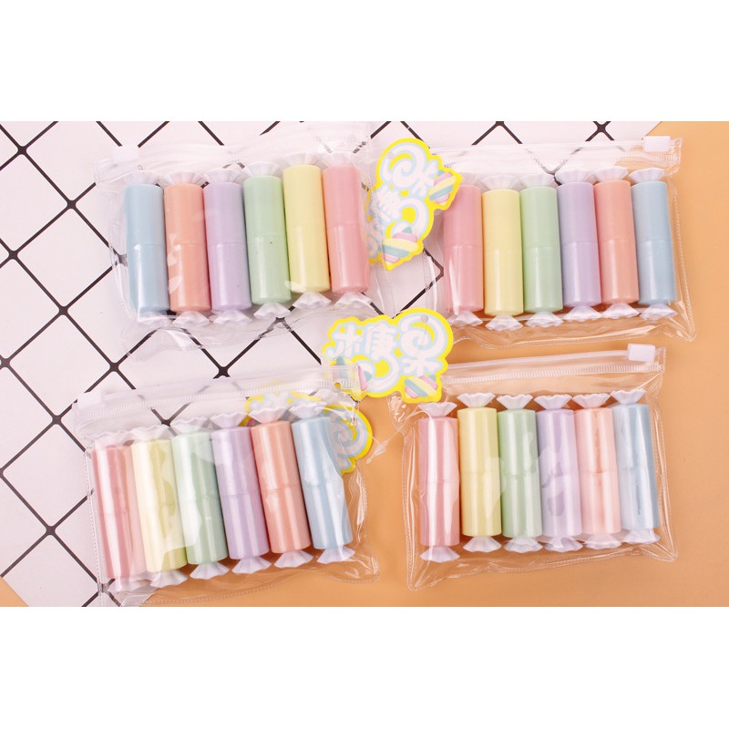 Set Bút highlight nhớ dòng đánh dấu trang mini cực kì cute phô mai que