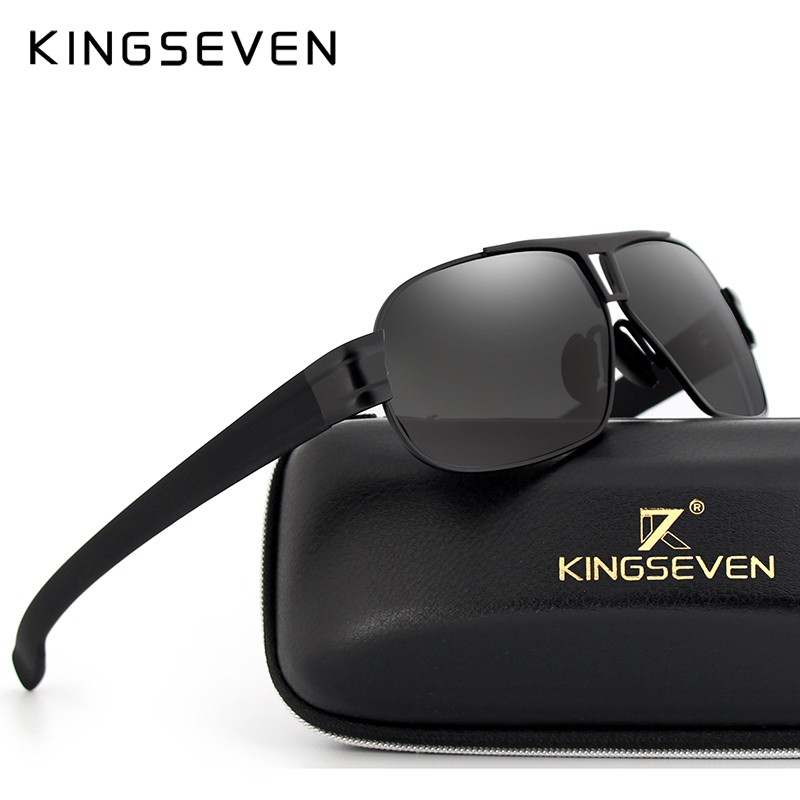 Kính lái xe thời trang KINGSEVEN cho nam Polarized UV400 Protection Thiết kế thương hiệu Chất lượng cao