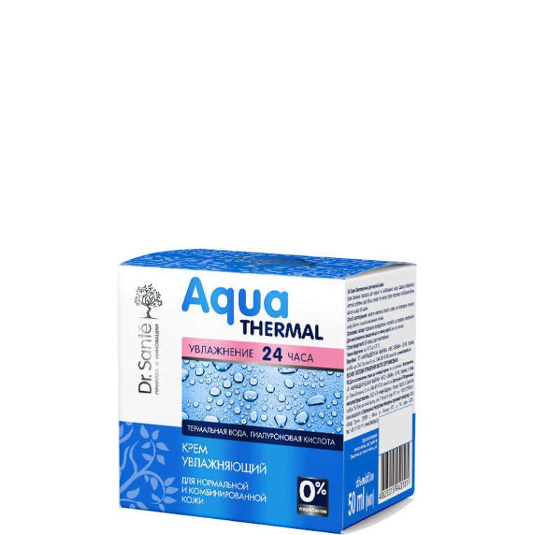 Kem dưỡng da Dr. Sante Aqua Thermal cấp ẩm 24h 50ml dành cho nhiều loại da của Nga. | BigBuy360 - bigbuy360.vn
