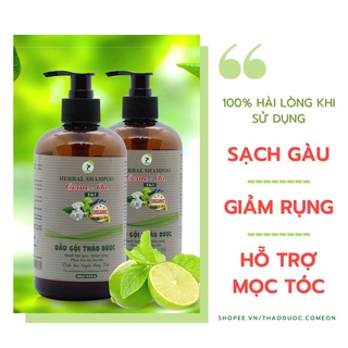 [MUA 2 TẶNG 1] Dầu gội thảo dược mọc tóc, ngăn rụng tóc 500ml - Come On 2in1