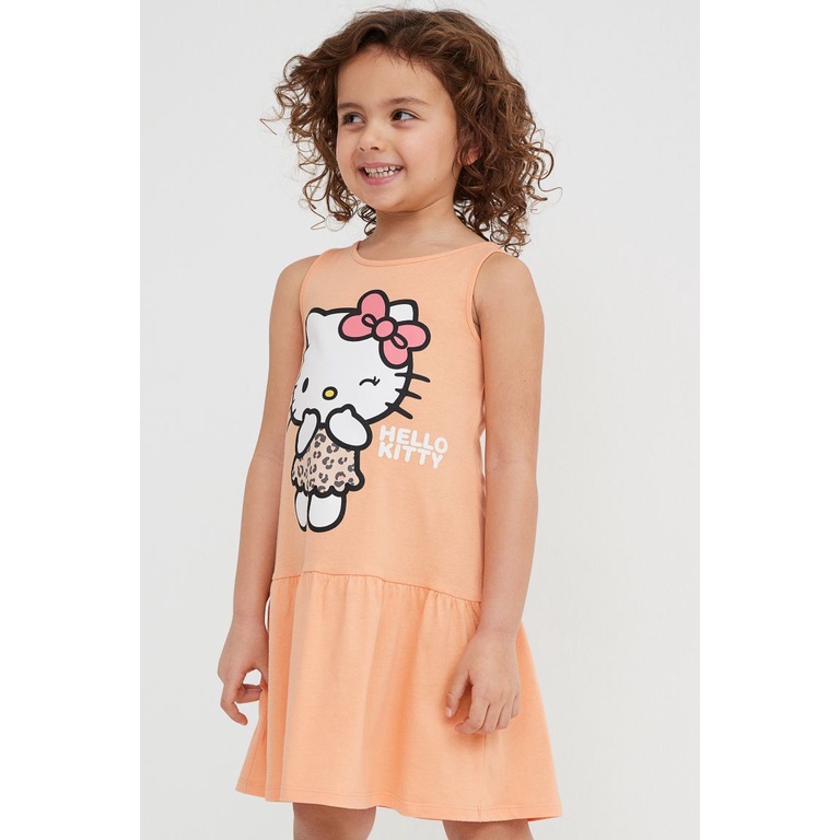 Set 2 váy kitty bé gái HM