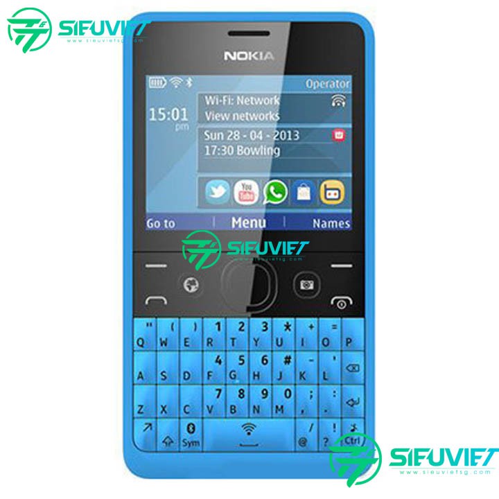 ĐIỆN THOẠI NOKIA ASHA 210 2 SIM 2 SÓNG CHÍNH HÃNG