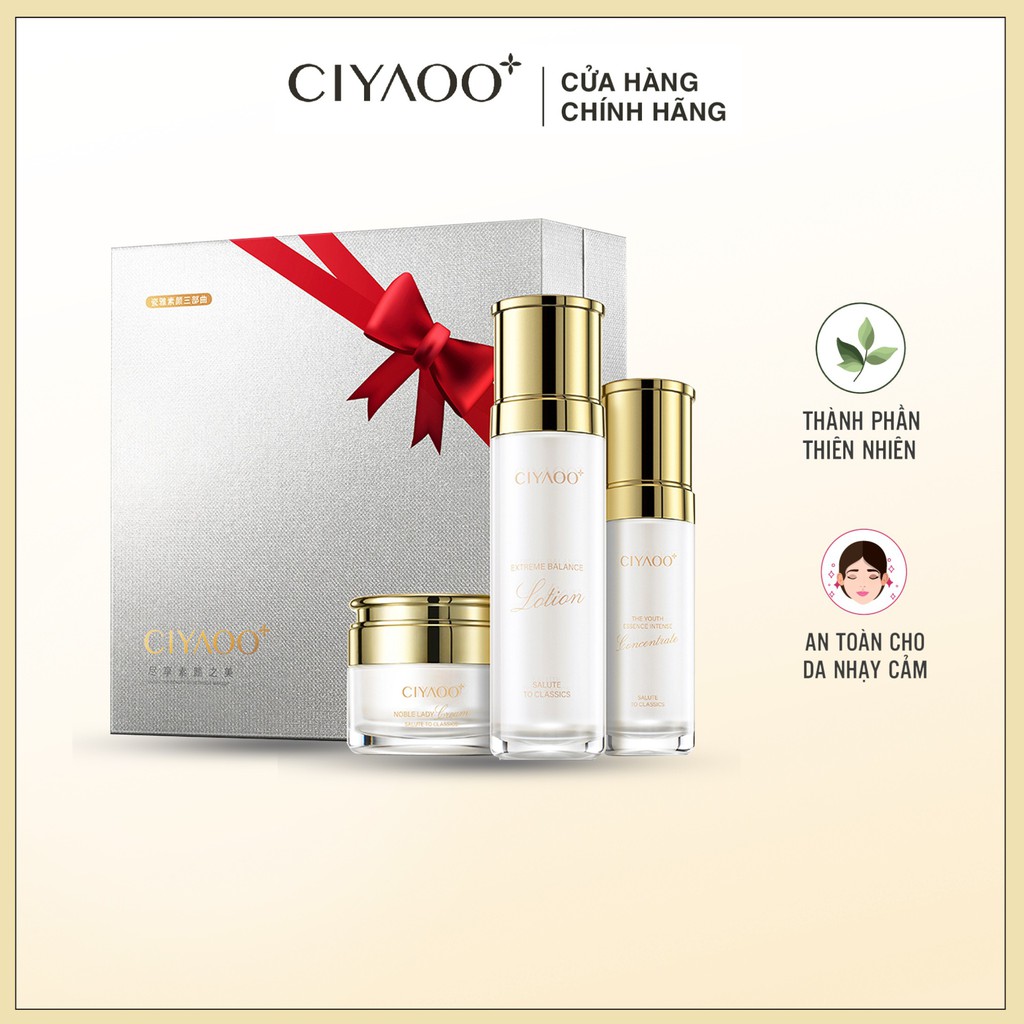 Bộ 3 Dưỡng Trắng Da CIYAOO Chống Lão Hóa & Chăm Sóc Da 38g/120ml/30ml | BigBuy360 - bigbuy360.vn