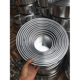Khuôn tròn đáy liền 14cm cao 8cm